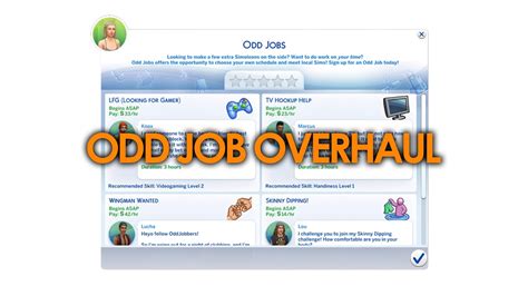 Odd Job Overhaul .